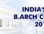 India’s Best B.Arch Colleges 2019